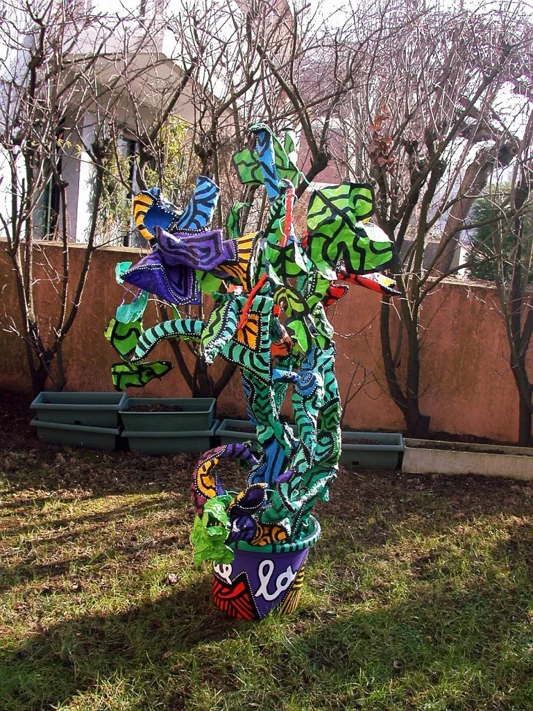 La grosse Plante 1, sculpture, 2003, Agathon