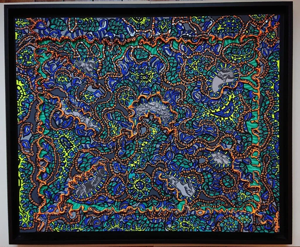 Manahttan 2, peinture, 2020, Agathon
