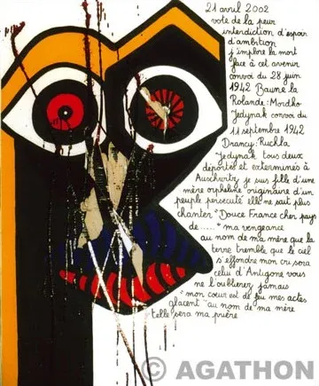 Testament, peinture, 2002, Agathon